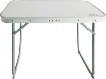 Tavolinë palosëse kampingu Aktive Folding Low Table, 60x40x40 cm, alumini, e bardhë