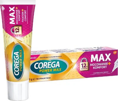 Krem fiksues për proteza Corega Super Strong, 40g, neutral - 1