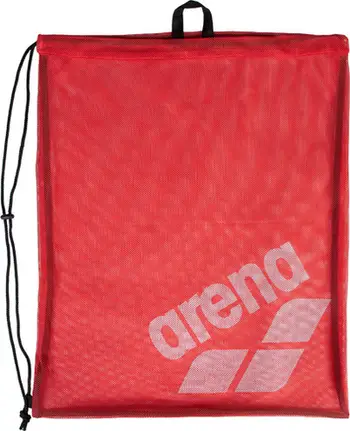 Çantë rrjete Arena One Go Mesh, 40L, për not, e kuqe coral