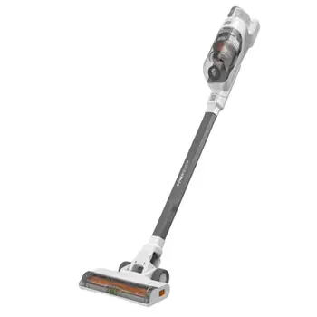 Fshesë me korrent pa kabllo Black&amp;Decker POWERSERIES+ BHFEA515J-QW, 33 min, 0.5L, gri e bardhë