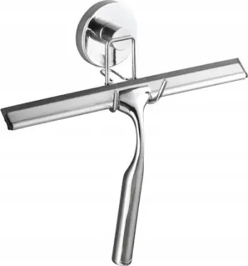 Fshirëse xhami banjo WENKO Vacuum-Loc 20877100, çelik, 25 x 21.5 x 6 cm, krom