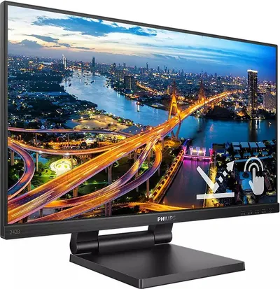 Monitor Philips B-line 242B1TC, 24", Full HD, me prekje, i zi - 3