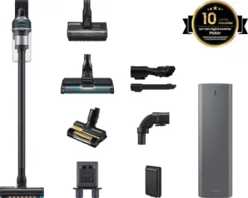 Fshesë pa kabllo Samsung VS20C85G4PB, handheld dhe stick, gri