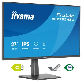 Monitor iiyama ProLite XB2793HSU, 27", Full HD 120Hz, IPS, i zi