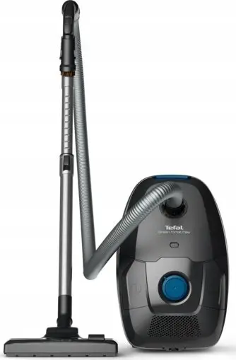 Fshesë me thes Tefal Green Force TW4931, 900W, filtër HEPA, blu
