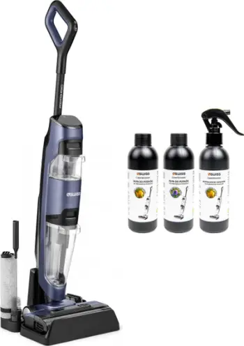 Fshesë me korrent vertikale 4Swiss VC024 CleanBooster, larje me ujë, e zezë