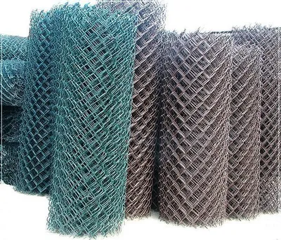 Rrjetë metalike PVC, 10m, tel 2.0mm, 1.5m, grafit - 1