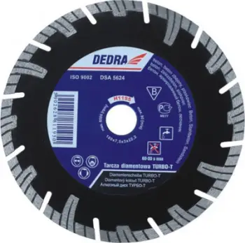 Teh diamanti Dedra, 350x25.4mm