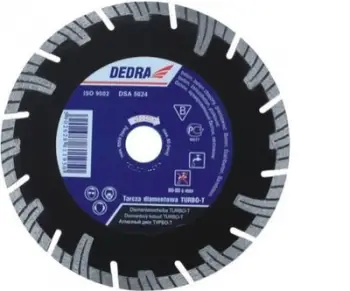 Teh diamanti Dedra Turbo-T, 230mm, 25.4mm