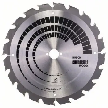 Teh rrethor Bosch Construct Wood 2608640694, 450mm, 32 dhembe, për dru