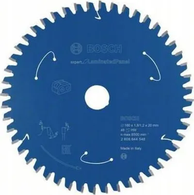Teh rrethor Bosch Expert Cordless, 160mm, 48 dhëmbë, 20mm - 1