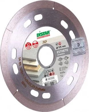 Teh diamant për pllaka Klingspor 1A1R 11115421009, 115mm, vrima 22.2mm, gri - 4