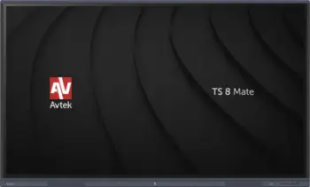 Monitor interaktiv Avtek Touchscreen 8 Mate 65, 65", prekje, i zi