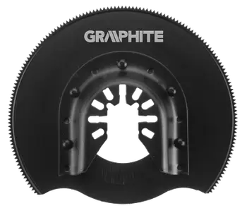 Teh gjysmë-rrethor për metal Graphite 56H061, HSS, 87mm, 200 dhëmbë