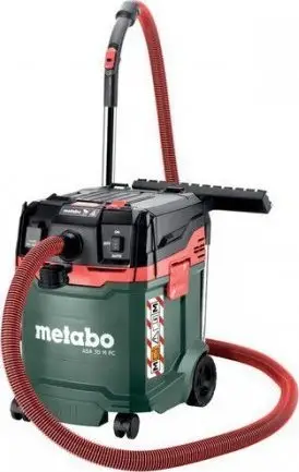 Fshesë me vakum Metabo ASA 30 M PC, 30L, për pastrim të thatë dhe të lagësht, gri
