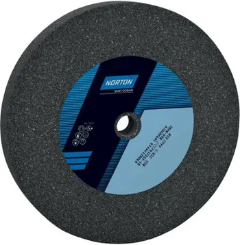 Teh gërryes rrethor Norton A60M5VBE, Ø150×16×12.7 mm, elektrokorund, i zi