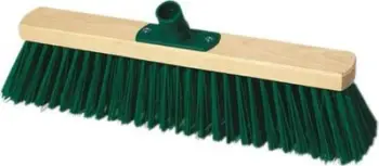 Fshesë rruge York Street Brush, 40 cm, fije të forta, e gjelbër
