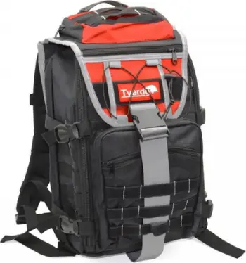 Çantë shpine për vegla TVARDY Profilated Fitters, për laptop 15", poliester 600D, e zezë