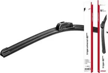 Fshirëse xhami AMiO 01181, 530mm 21", për xhamin e përparmë, e zezë