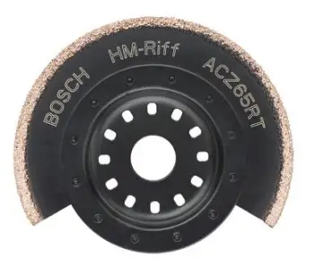 Teh segment Bosch ACZ 65 RT HM RIFF, 65mm, për hapësira të ngushta