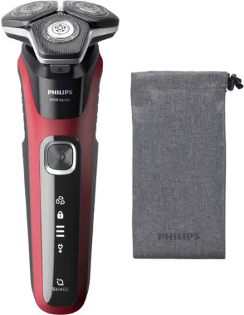 Rroje elektrike Philips Series 5000 S5883/10, Wet &amp; Dry, pa tela, e zezë