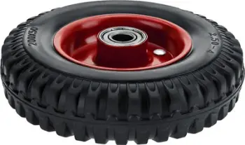 Rrotë karroce pune 69-015, 20cm, 200x50 tubeless, e zezë