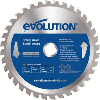 Teh sharrë Evolution 510-180BLADE-ST, 180mm, 36 dhëmbë, për çelik