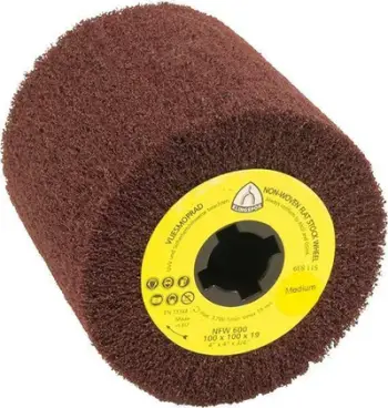 Rrolë sfungjer abraziv Klingspor NFW600, shumë i imët, 100x100x19mm