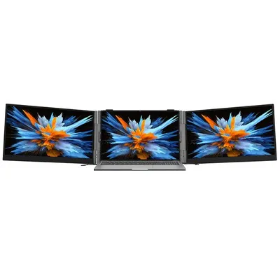 Monitor portativ Blackview, 14", Full HD, tri screen, USB C HDMI, i zi - 2