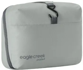 Çantë tualeti Eagle Creek Pack It Hanging Toiletry Kit, 3.7L, poliestër i ricikluar, e zezë