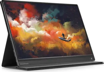 Monitor portativ Pepper Jobs XtendTouch XT1610F V2, 15.6", USB C, bateri e brendshme, i zi