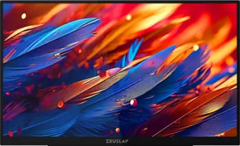 Monitor portativ ZEUSLAP 13.3", OLED, touch, anti-glare