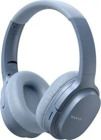 Kufje wireless HAVIT I62, Bluetooth, palosëse, blu e errët