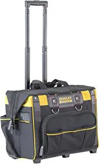 Çantë veglash me rrota Stanley FatMax FMST1-80148, teleskopike, poliester 600D, e zezë