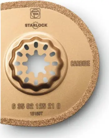 Teh sharrë Fein StarLock Carbide 125, diametër 3", për heqje fugu, metalik