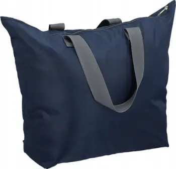 Çantë udhëtimi e palosshme Dunlop, për shopping dhe bagazh dore, blu navy
