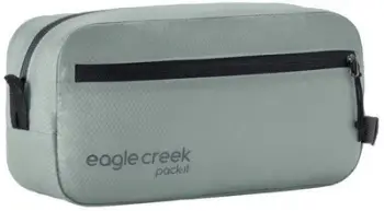 Çantë tualeti Eagle Creek Pack It Isolate Quick Trip S, najlon i lehtë, rezistente ndaj ujit, gri