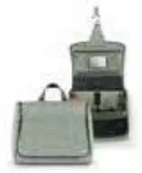 Çantë tualeti Reisenthel Toiletbag XL, varëse, Twist Sage Green