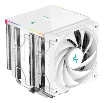 Ftohës CPU Deepcool AK620 Digital SE, dual tower, ARGB, i bardhë
