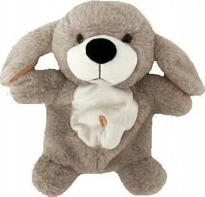 Kukull dore Tulilo Hand Puppet Dog, 26 cm, bezhë krem - 2