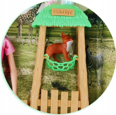Kukull MEGA CREATIVE Zoo Caretaker 29cm, me aksesorë - 3