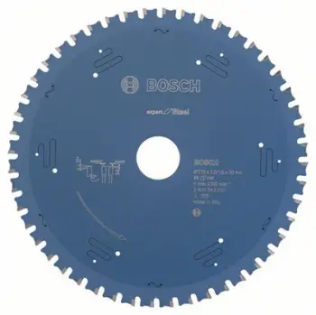 Teh sharrë rrethore Bosch Expert for Steel 2608643057, 210mm, 48 dhëmbë, gri