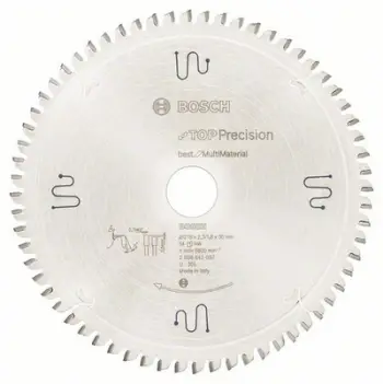 Teh sharrë rrethore Bosch Top Precision Best for Multi Material 216mm, 64 dhëmbë, për metal dhe dru