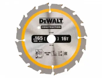 Teh sharre rrethore Dewalt, 160x20mm x 18z