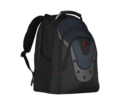 Çantë Wenger Ibex, 17", laptop backpack , e kaltër e errët - 3