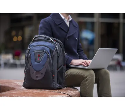 Çantë Wenger Ibex, 17", laptop backpack , e kaltër e errët - 5