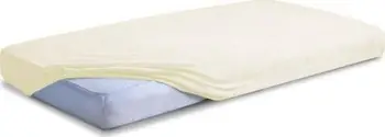 Çarçaf i papërshkueshëm nga uji Fitted Sheet Terry, 90x200 cm, me gomë, i bardhë