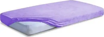 Çarçaf fitted Terry CLASSIC 22, 120 x 200 cm, me goma, i bardhë
