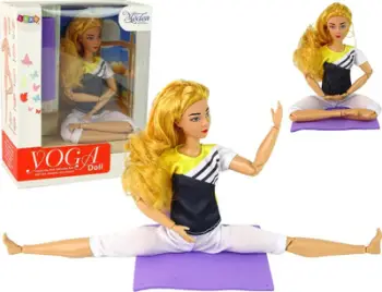 Kukull Nils Children, me tapet yoga, flokë biondë