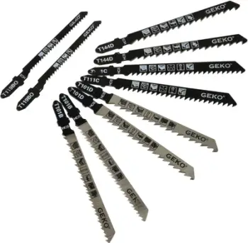 Teh sharrë vertikale Geko, set 10 copë, HCS, për dru